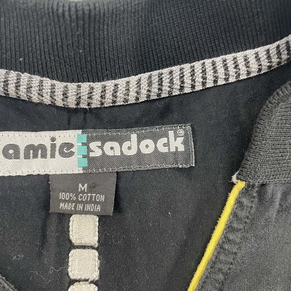 Jamie Sadock Designer Golf Polo Tennis Pickleball Casual Wild Loud Womens Size M - Picture 6 of 9